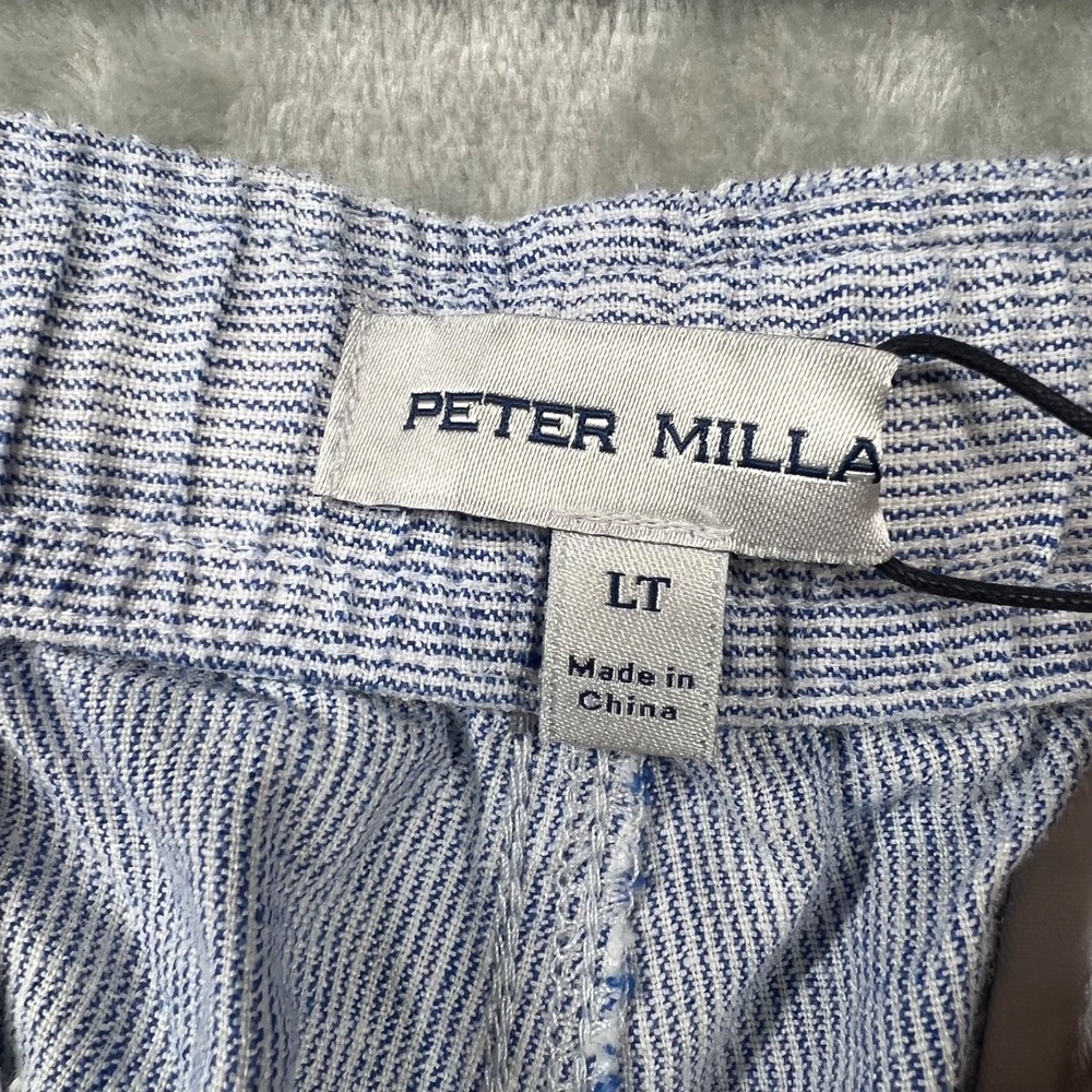 Peter Millar Crown Weekend Short Men's Large Tall Stream Blue Resort Wear NEW - Picture 5 of 10